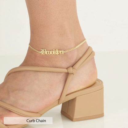 Custom Anklet