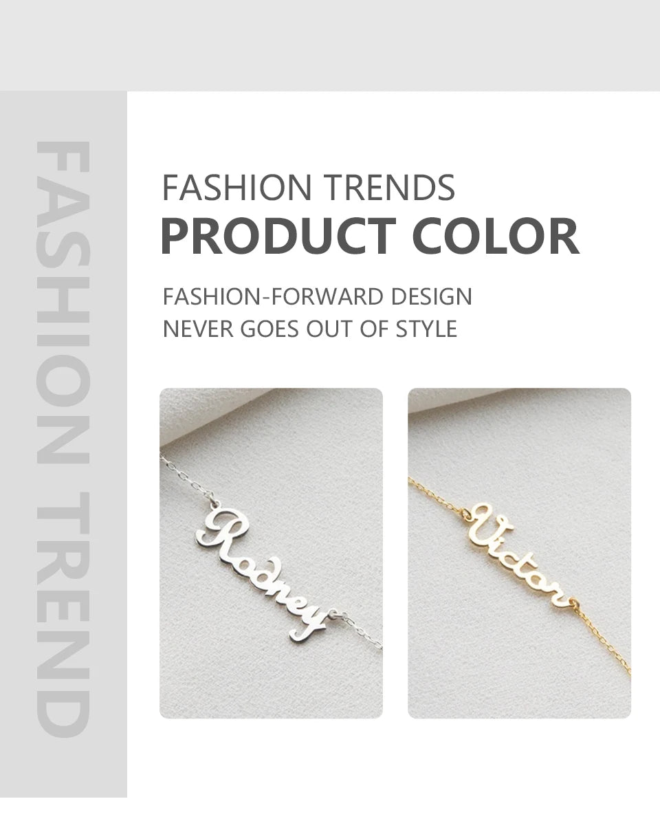 Custom 2 Name Necklace
