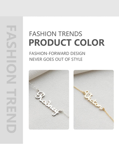 Custom 2 Name Necklace