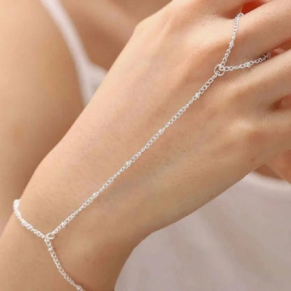 Cross Connected Finger Ring